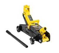 Cric Rouleur 2 tonnes-VEVOR-Cric de Plancher Hydraulique à Profil Bas- Hauteur de Levage 125,2-335 mm-Lever Camion SUV Atelier