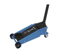 Cric rouleur 3T double piston 120/450mm longueur 595mm STILKER - 52548