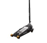 Cric rouleur hydraulique 3T extra plat avec pédale d'approche H.75 à 510mm - OH 7014 - CLAS Equipements