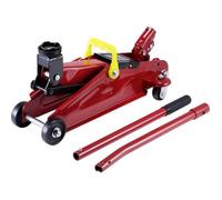 Cric rouleur - TOOLCRAFT - TO-8578956 - 2000 kg - Hauteur 135-335 mm - Hydraulique