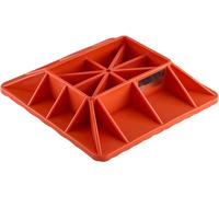 Cric tout-terrain Rouge 3175,2kg - Base High Lift Jack avec support de poignée - Pour cric haute capacité