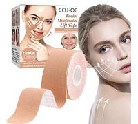Cricia Face Lift Tape - Ruban Multifonctionnel - Pansements Anti-Rides - Patch Anti-Rides - Coussinets Lifing - Patchs Visage pour Le Front Frown Pleat Eye Nose Lines - 2,5 Cm X 5 M