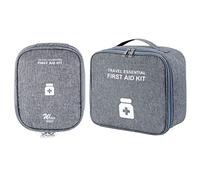 Cricia Trousse de Premiers Soins de Voyage, Sac de Premiers Soins Vide, Sac d'urgence médicale, Sac de médecine Portable, Sac de Rangement de médicaments étanche, Petit Sac de Pharmacie de Voyage