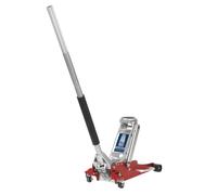 Crick À Roulettes 1,5 Tonne Bas Aluminium Rocket Lift - Sealey RJA1550 Neuf