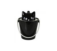 Crick - conteneur à croquettes pour chat - noir et blanc