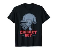 Cricket Boy Cricketer Bat-and-Ball Game T-Shirt