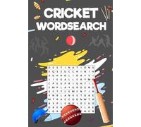 Cricket Wordsearch book | Fun for everyone | seniors, adults or kids | Word puzzle games for cricket lovers! 6x9 inches: Find search for words puzzles