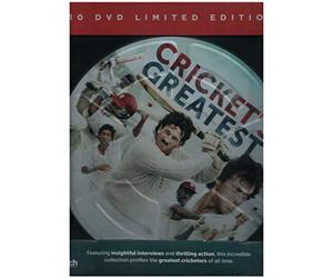 CRICKET'S GREATEST 10 DVD LIMITED EDITION TIN SET BOTHAM GOWER HADLEE WAUGH GOOCH
