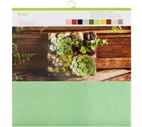 Cricut 2003829 Découpes de feutre Largeur de coupe 30.5 rose clair, rouge, prune, bleu clair, vert, menthe, jaune clair, marron, pêche, gris