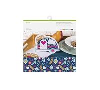 Cricut 2004109 Lot de 10 comptes de papier de luxe en bois, beau jardin, 12" x 12"