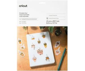 Cricut - Accessoire Vinyl A4 10 Feuilles Transparent