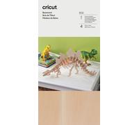 Cricut Basswood | 30,5 cm x 15 cm (12 x 6) | 4-pack | Pour Cricut Maker & Maker 3 machines. Nécessite la lame de couteau cricut.
