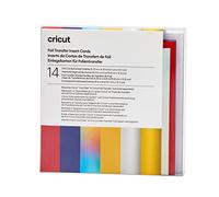 Cricut Cartes d'insert de transfert de feuille de cricut | Célébration | 12,1 cm x 12,1 cm (taille Cricut S40) | 14 pack | Pour une utilisation avec le tapis de carte Cricut - 2x2