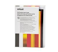 Cricut Cartes d'insert de transfert de feuille de cricut | Royal Flush | 8,9 cm x 12,4 cm (taille Cricut R10) | 18 pack | Pour une utilisation avec le tapis de carte Cricut - 2x2