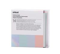 Cricut | Cartes S40 Pastel | 14 Pack | 12,1 cm x 12,1 cm | Pour Cricut Explore et Maker