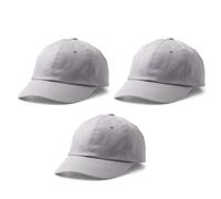 Casquettes Grises 3 Pcs