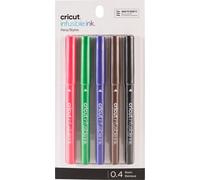 Cricut Explore/Maker Infusible Ink Fine Point 5-Pack Basics Set de broches rouge, noir, violet, marr