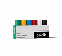 Cricut Smart Vinyl - Permanent, Échantillonneur, 14 cm x 0,9 m en vrac (6)