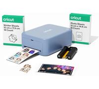 Cricut Ensemble Essentiel StickerPix Print + Cut™ | Imprimante compacte d'autocollants et photos avec découpe personnalisable, créez des autocollants, des étiquettes et des
