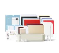 Cricut Explore® 5 Deluxe avec contenu numérique bonus Machine de découpe vinyle et de découpe pour tissu, cuir, vinyle et autres matériaux - Créez des autocollants
