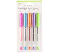 Cricut Explore/Maker Extra Fine Point 5-Pack Brights Set de broches rose, bleu, orange, violet, citron-vert
