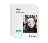 Cricut Feuilles magnétiques imprimables A4 21 x 29,7 cm (3 pièces)