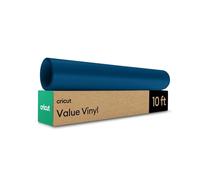 Cricut Film autocollant en vinyle pour traceur - Rouleau permanent de film autocollant (30,5 x 3 m, bleu marine)