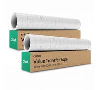 Cricut Film de Transfert Standard | Rouleau | 30,5 cm x 457,2 cm | Faible Adhérence pour Vinyle Adhésif | Compatible avec toutes les machines (Lot de 2)
