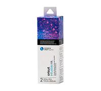 Cricut Infusible Ink Lot de 2 feuilles de transfert | 11,4 cm x 30,5 cm | Aquarelle violette | Idéal pour une utilisation sur presse à tasse