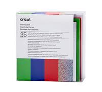 Cricut Insert Cards Rainbow S40 Set de cartes rouge, bleu, vert