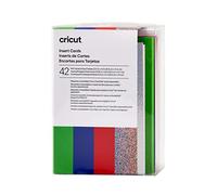 Cricut Insert Cards Rainbow R10 Set de cartes rouge, bleu, vert