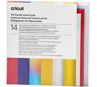 Cricut Insert Cards FOIL Celebration S40 Set de cartes rouge, bleu