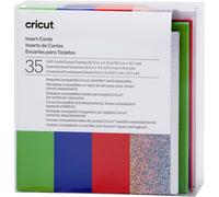 Cricut Insert Cards Rainbow S40 Set de cartes rouge, bleu, vert