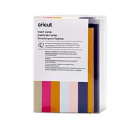 Cricut Insert Cards | Sensei | 8,9 cm x 12,4 cm (Taille R10) | 42-Pack | Pour Utilisation Avec le Tapis de Carte