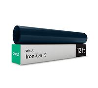 Cricut Iron On Vinyle Thermocollant | Blue Marine | 3,6m (12ft) | Rouleau de vinyle thermocollant (HTV) | Compatible avec toutes les machines de découpe Cricut
