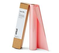 Cricut Iron On Vinyle Thermocollant | Blush | 3,6m (12ft) | Rouleau de vinyle thermocollant (HTV) | Compatible avec toutes les machines de découpe Cricut