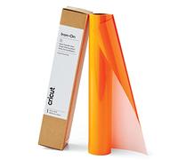Cricut Iron On Vinyle Thermocollant | Orange Fluo | 3,6m (12ft) | Rouleau de vinyle thermocollant (HTV) | Compatible avec toutes les machines de découpe Cricut