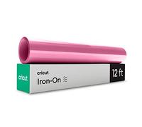 Cricut Iron On Vinyle Thermocollant | Rose | 3,6m (12ft) | Rouleau de vinyle thermocollant (HTV) | Compatible avec toutes les machines de découpe Cricut