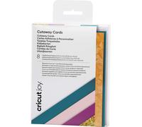 Cricut Joy™ Cutaway Cards Set de cartes pétrole, fuchsia , or, rose