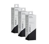 Cricut Joy Smart - Lot de 3 rouleaux de vinyle de transfert thermique pour machine Joy - Découpe sans tapis pour coupes longues (14 x 61 cm) - Noir
