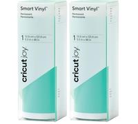 Cricut Joy Smart Rouleau de vinyle autocollant permanent | Menthe (mat) | 1,2 m | Pour une utilisation avec Cricut Joy 2009840, Vert (Lot de 2)