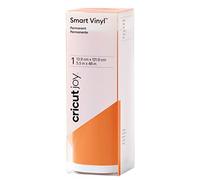 Cricut Joy Smart Rouleau de vinyle autocollant permanent | Orange (mat) | 1,2 m | Pour une utilisation avec Cricut Joy, 2009836