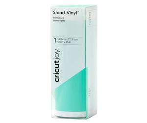 Cricut Joy™ Smart Vinyl adhésif permanent, 14cm x 4ft, sans tapis menthe, rouleau de vinyle autocollant pour loisirs créatifs, pour personnaliser mugs, carnets, déco intérieure et projets DIY
