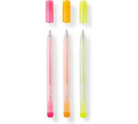 Cricut Joy | Stylo gel pailleté 3-pack (Rose, Orange, Jaune)