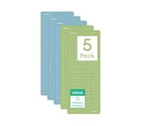 Cricut Joy tapis de machine, pack assorti, 11.4cm x 30.5cm, tapis de découpe réutilisables avec film, pour cardstock, Iron-on, vinyle etc. - lot de 5