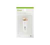 Cricut lame rotative + boîtier, lame en acier inoxydable premium, coupe le tissu et les matériaux délicats, compatible avec Cricut Maker et Explore - lot de 1