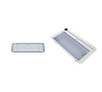 Cricut Maker 3, Bleu/Gris, 53,8 cm (l) x 17,7 cm (p) x 15 cm (h) & Argenté, Dérouleur accessoire pour les machines Explore 3 et Maker 3