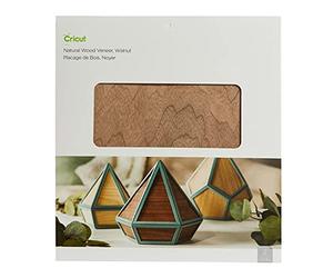 Cricut Natural Wood Plavier | Noix | 30,5 cm x 30,5 cm (12 x 12) | 2 feuilles | Pour Cricut Explore et Maker Machines. Nécessite une lame à point profond.