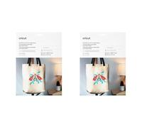 Cricut Papier Transfert Thermocollant Imprimable - 5 Feuilles - Format A4 - Imprimantes Jet d’Encre - Résistant à l’eau - Pour T-Shirts et Textiles Clairs - Compatible avec Cricut (Lot de 2)