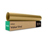 Cricut rouleau vinyle adhésif permanent, 30.5 cm × 3 m, or, idéal pour personnaliser mugs, carnets, décoration intérieure et projets DIY - compatible avec toutes les machines Cricut